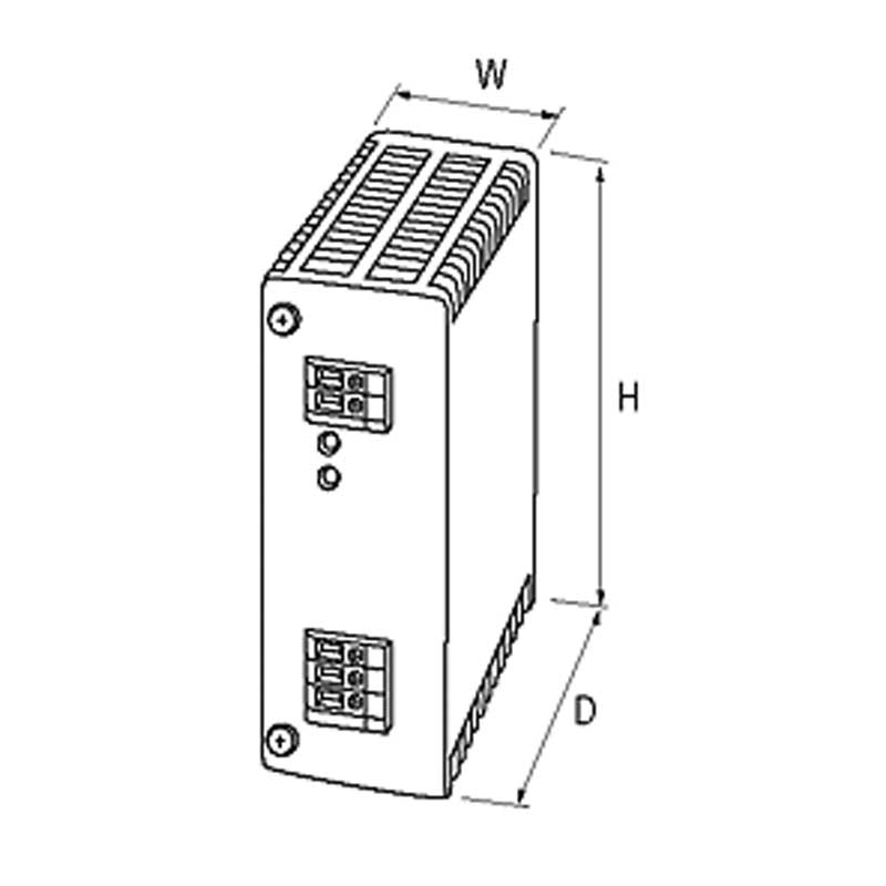 dimension of  MCS SUPPLY 1-PHASE,85040