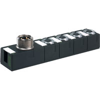 توزیع کننده  توان ،  4x M12, 6-pole