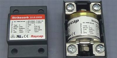 ساختار داخلی سرج ارستر Raycap